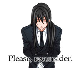 The loyal butler EN sticker #4849917