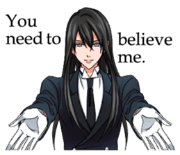 The loyal butler EN sticker #4849918