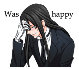 The loyal butler EN sticker #4849919