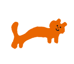 Strange animal & Thanks sticker #4849966