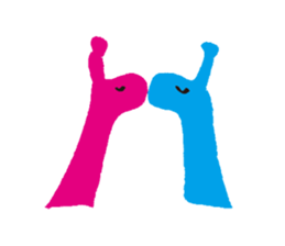 Strange animal & Thanks sticker #4849997