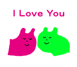 Strange animal & Thanks sticker #4849999