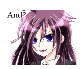 Messy Girl EN sticker #4850000