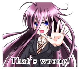 Messy Girl EN sticker #4850009