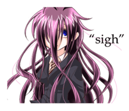 Messy Girl EN sticker #4850010