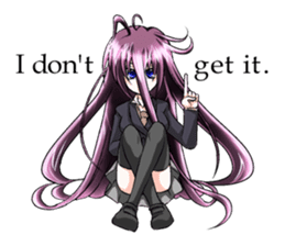 Messy Girl EN sticker #4850015