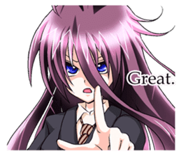 Messy Girl EN sticker #4850016