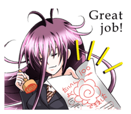 Messy Girl EN sticker #4850018