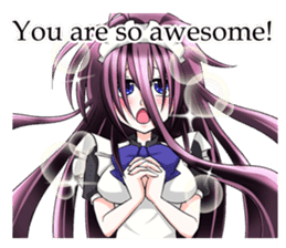 Messy Girl EN sticker #4850019