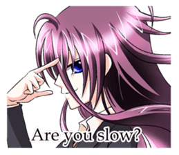 Messy Girl EN sticker #4850021