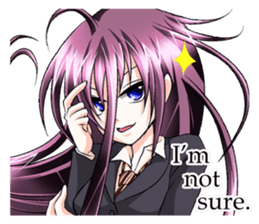 Messy Girl EN sticker #4850022