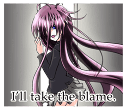 Messy Girl EN sticker #4850026