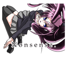 Messy Girl EN sticker #4850027