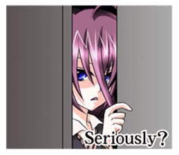 Messy Girl EN sticker #4850031