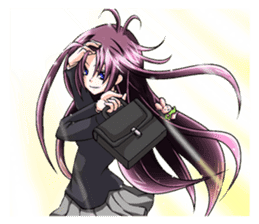 Messy Girl EN sticker #4850035