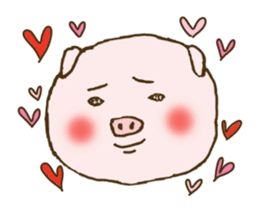 Game cheer & Breaking pig father sticker sticker #4850142