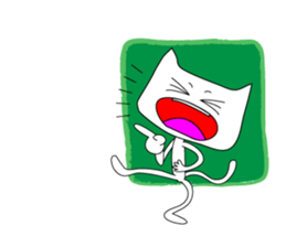 The CAT BEGINS sticker #4850161