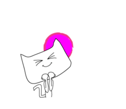 The CAT BEGINS sticker #4850170