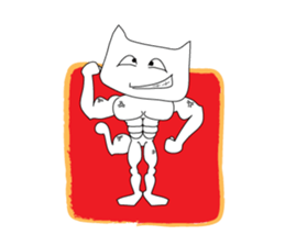 The CAT BEGINS sticker #4850173