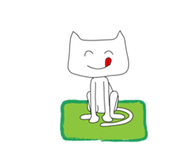 The CAT BEGINS sticker #4850174