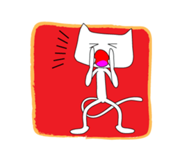 The CAT BEGINS sticker #4850183