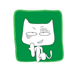 The CAT BEGINS sticker #4850186
