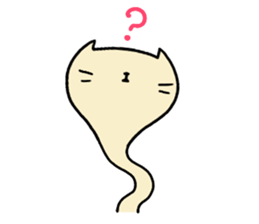 Long long necked CAT 2 sticker #4850492