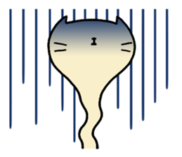 Long long necked CAT 2 sticker #4850501