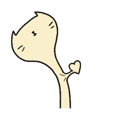 Long long necked CAT 2 sticker #4850502