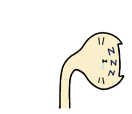 Long long necked CAT 2 sticker #4850503