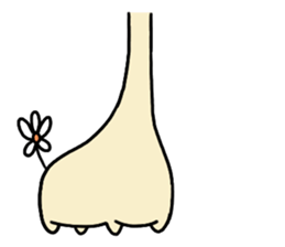 Long long necked CAT 2 sticker #4850512