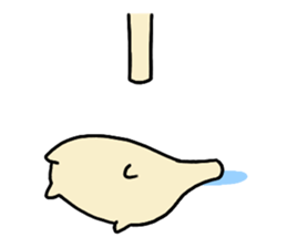 Long long necked CAT 2 sticker #4850516