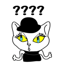 Sexy cat coco sticker #4850686