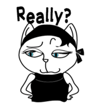 Sexy cat coco sticker #4850687