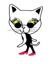 Sexy cat coco sticker #4850693