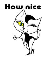 Sexy cat coco sticker #4850713