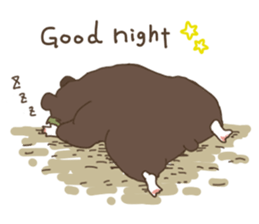 Shikako and company in a forest sticker #4851004