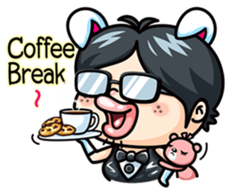 Todd the otaku  2(English Edition) sticker #4851093