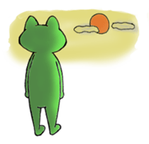 Days of the frog sticker #4851595