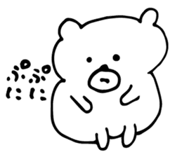 White Bear is very cute.Vol.4 sticker #4852063