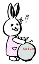 Mother of rabbit sticker #4853824