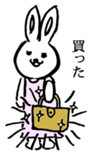 Mother of rabbit sticker #4853838