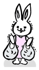 Mother of rabbit sticker #4853853