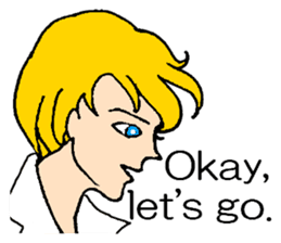 His and my story! (English Ver.) sticker #4854067