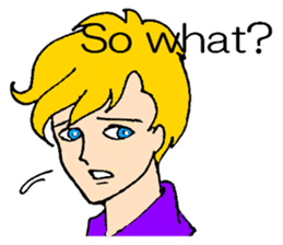 His and my story! (English Ver.) sticker #4854073