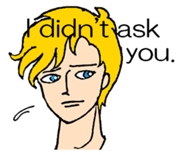 His and my story! (English Ver.) sticker #4854083