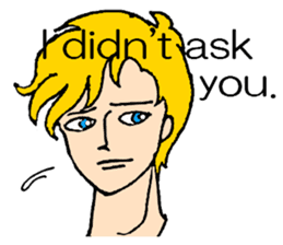 His and my story! (English Ver.) sticker #4854083