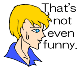 His and my story! (English Ver.) sticker #4854095