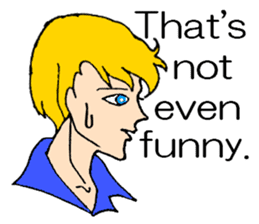 His and my story! (English Ver.) sticker #4854095