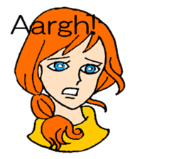 His and my story! (English Ver.) sticker #4854096